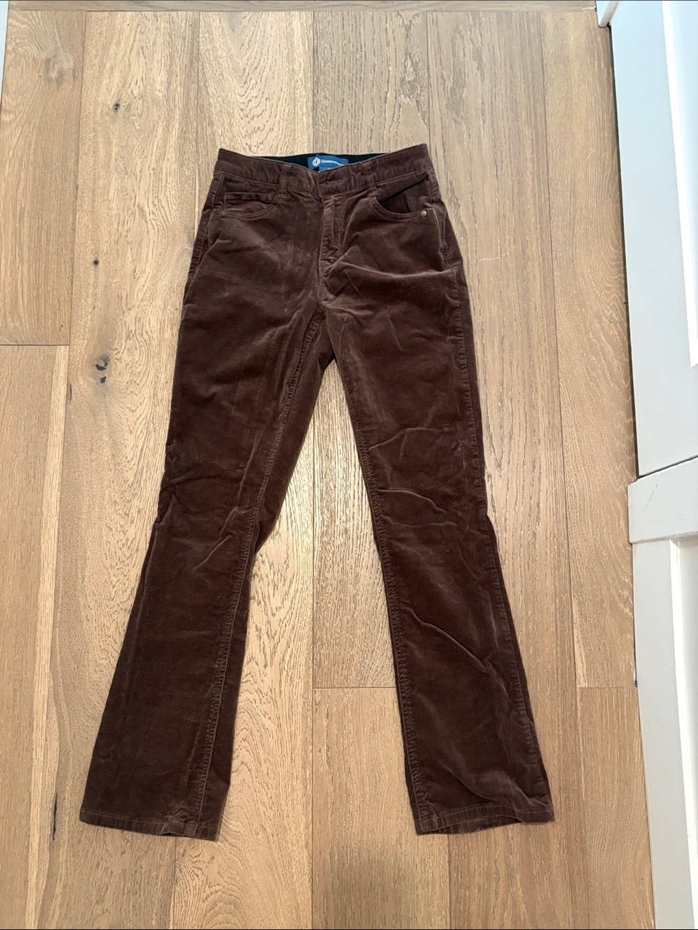 Women’s Corduroy Pants in Dark Brown - Classic Fit